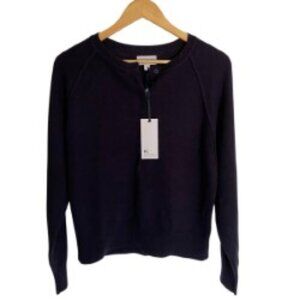NWT Next Navy Lambswool Pullover Sweater Small